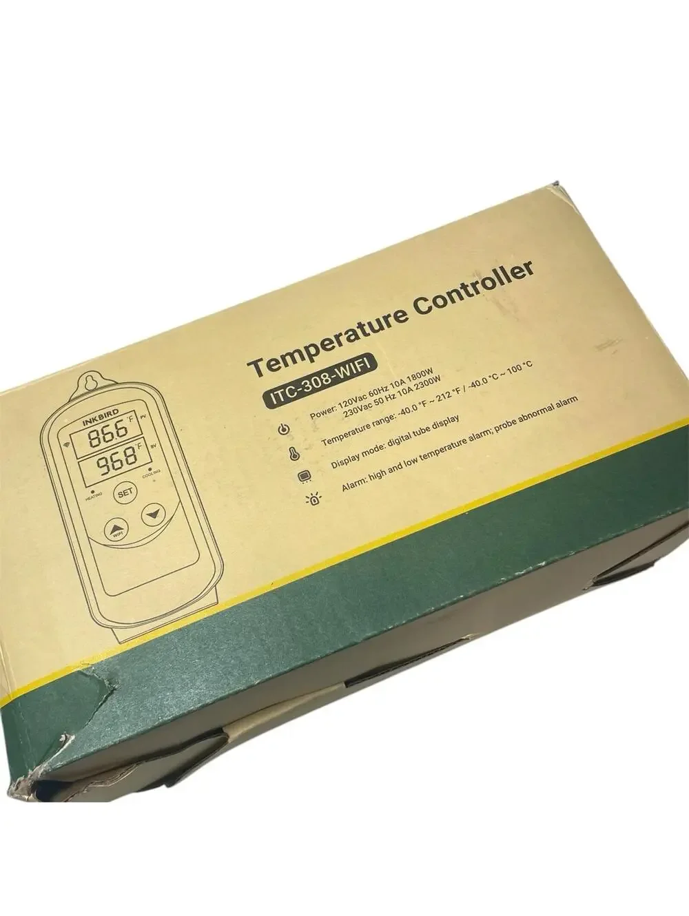 Inkbird ITC-308 Digital Temperature Controller Smart Temperature Sensor Switch - Picture 2 of 3